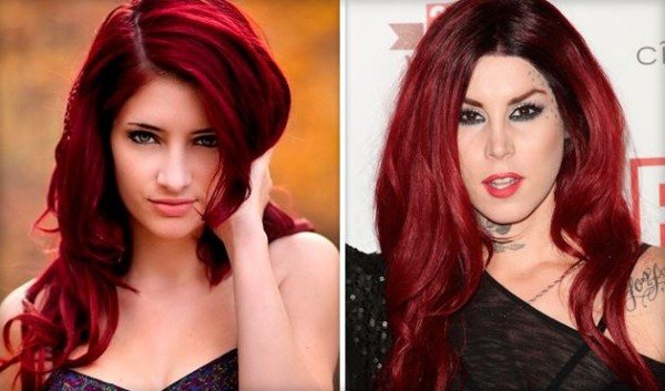 Нюансы окрашивания в рыжий цвет