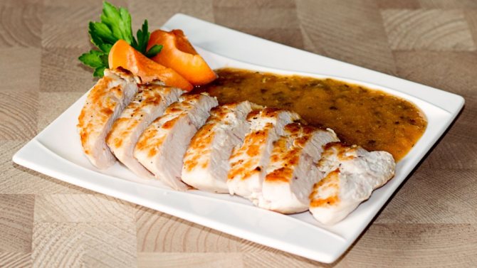 Стейк с маринадом