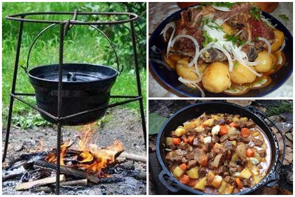 технология приготовления баранины с картошкой в казане