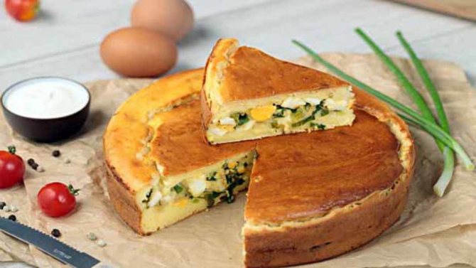 Вкусный заливной пирог - быстрый рецепт на кефире с разными начинками в духовке и в мультиварке ужин мультиварка десерты выпечка вкусняшки